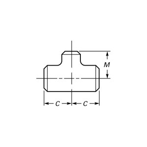 Butt Weld Reducing Tee